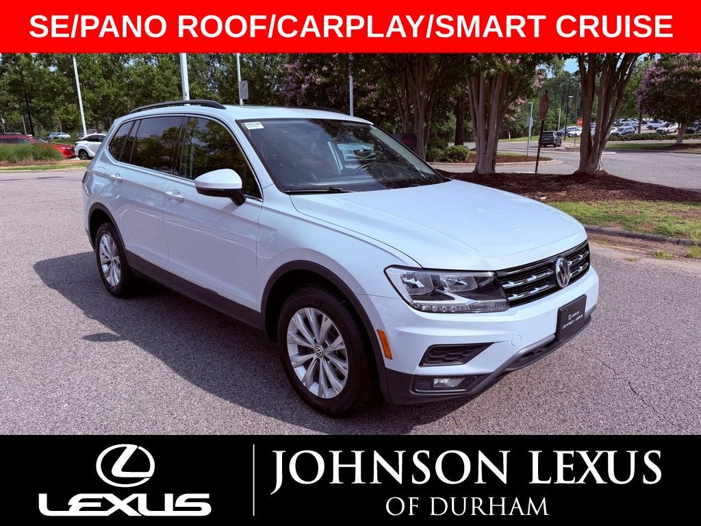 2018 Volkswagen Tiguan 2.0T SE 4Motion/PANO ROOF/CARPLAY/BLIND SPOT