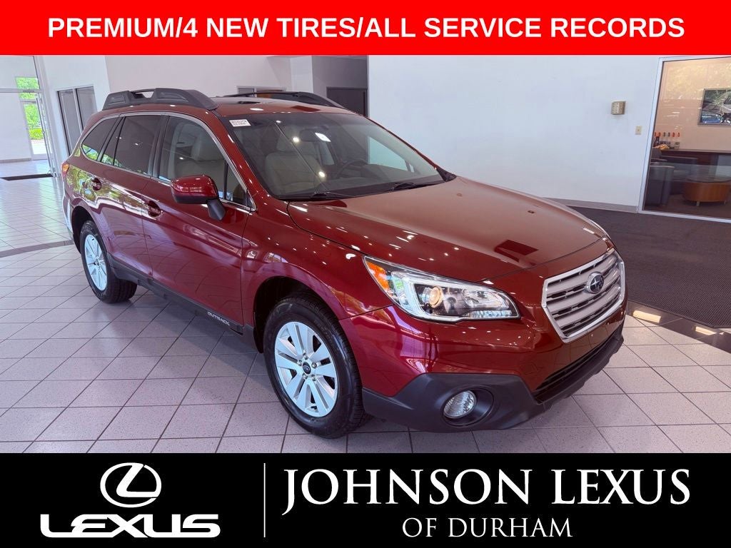 2017 Subaru Outback 2.5i Premium SUNROOF/1-OWNER/NEW TIRES/ ALL RECORDS