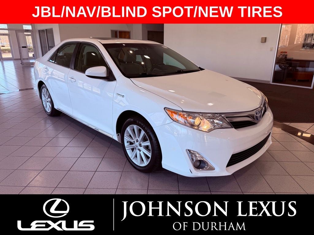 2013 Toyota Camry Hybrid XLE JBL/NAV/BLIND SPOT/LEATHER/1 OWNER