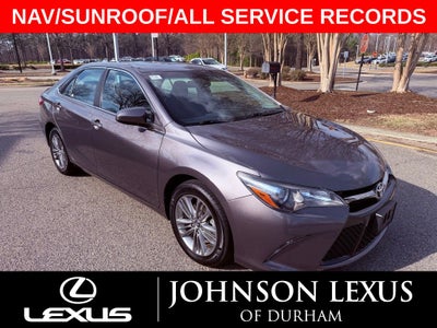 2016 Toyota Camry SE NAV/SUNROOF/CONV. PKG/CLEAN CARFAX/ALL RECORDS