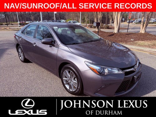 2016 Toyota Camry SE NAV/SUNROOF/CONV. PKG/CLEAN CARFAX/ALL RECORDS