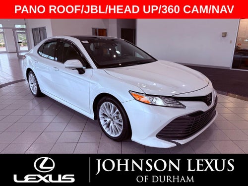 2018 Toyota Camry XLE V6/PANO ROOF/JBL/360 CAM/NAV/SMART CRUISE