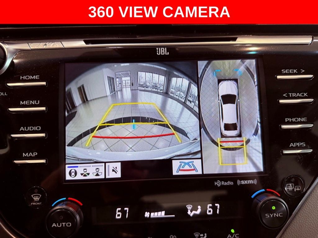 2018 Toyota Camry XLE V6/PANO ROOF/JBL/360 CAM/NAV/SMART CRUISE