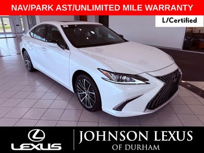 2025 Lexus ES 300h NAV/PARK AST/ALL RECORDS/L-CERTIFIED WARRANTY