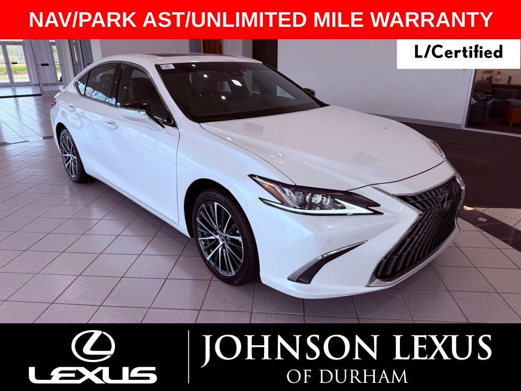 2025 Lexus ES 300h NAV/PARK AST/ALL RECORDS/L-CERTIFIED WARRANTY