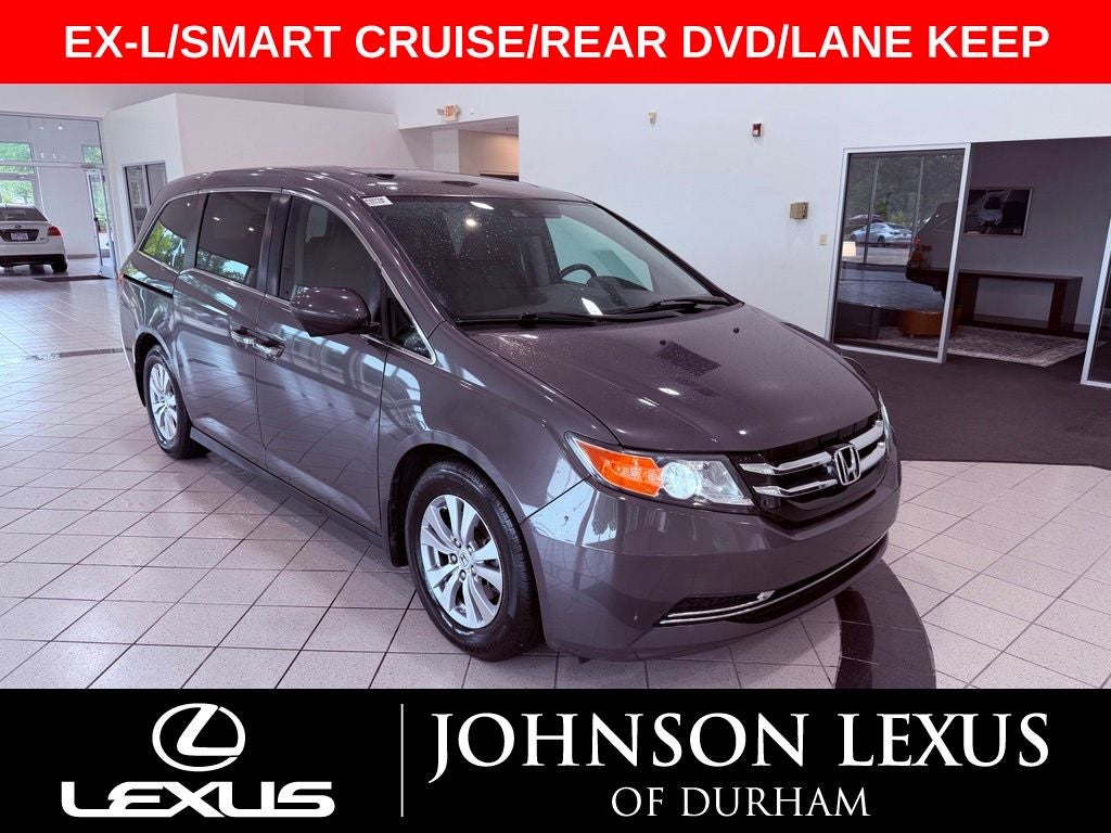 2016 Honda Odyssey EX-L REAR DVD/SMART CRUISE/LANE KEEP/1 OWNER