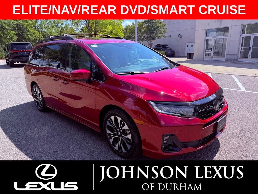 2026 Honda Odyssey Elite NAV/REAR DVD/BLIND SPOT/PARK ASSIST