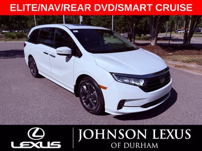 2023 Honda Odyssey Elite NAV/REAR DVD/BLIND SPOT/PARK AST/SMART CRUISE