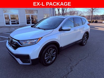 2021 Honda CR-V EX-L CARPLAY/SMART CRUISE/1 OWNER/CLEAN CARFAX