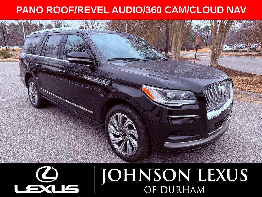2024 Lincoln Navigator L Premiere PANO ROOF/REVEL AUDIO/360 CAM/CARPLAY