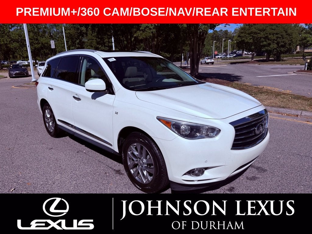 2015 INFINITI QX60 PREMIUM+/360 CAM/REAR 2DVD/NAV/INFINITI SERVICED