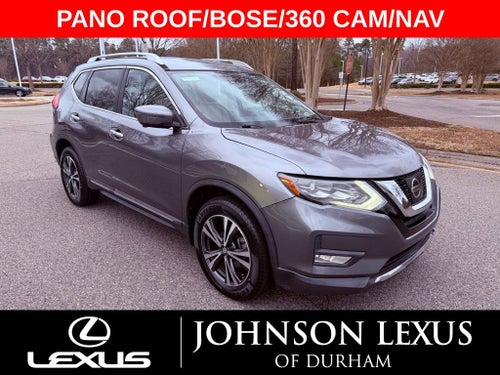 2017 Nissan Rogue SL PREMIUM/PANO ROOF/360 CAM/NEW TIRES/ALL RECORDS