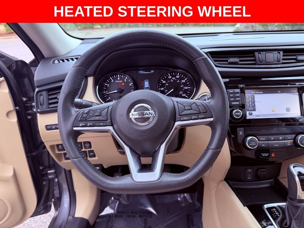 2017 Nissan Rogue SL PREMIUM/PANO ROOF/360 CAM/NEW TIRES/ALL RECORDS