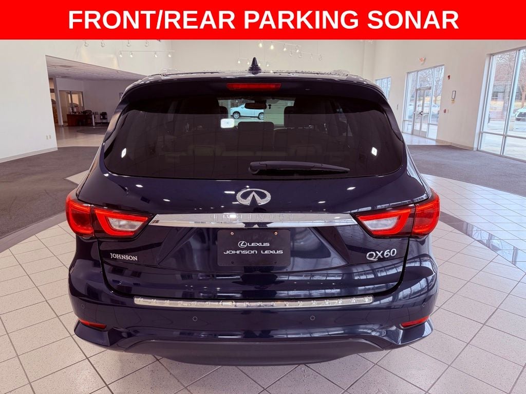 2018 INFINITI QX60 360 CAM/REAR DVD/NAV/PARK AST/1 OWNER