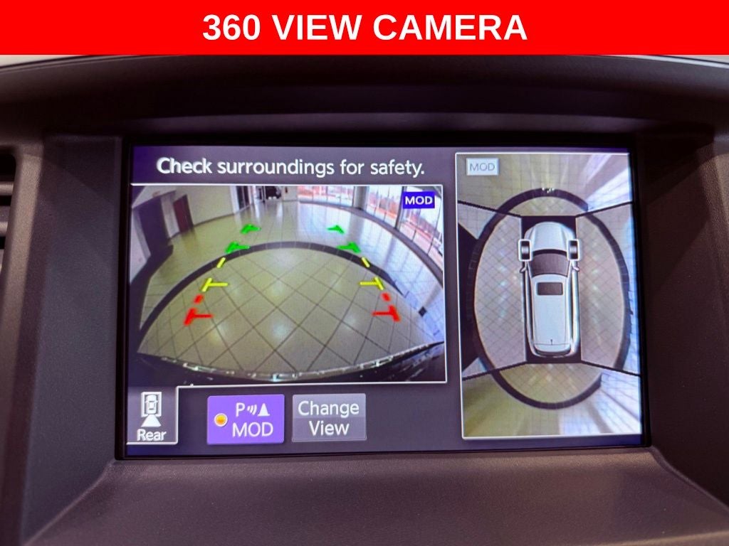 2018 INFINITI QX60 360 CAM/REAR DVD/NAV/PARK AST/1 OWNER