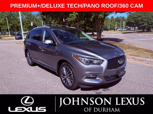 2018 INFINITI QX60 PREMIUM+/TECH/PANOROOF/360CAM/NEW TIRES/ALL RECORD
