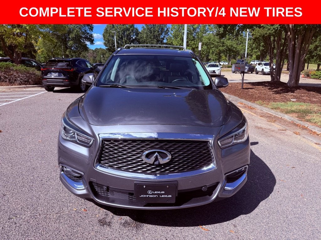 2018 INFINITI QX60 PREMIUM+/TECH/PANOROOF/360CAM/NEW TIRES/ALL RECORD