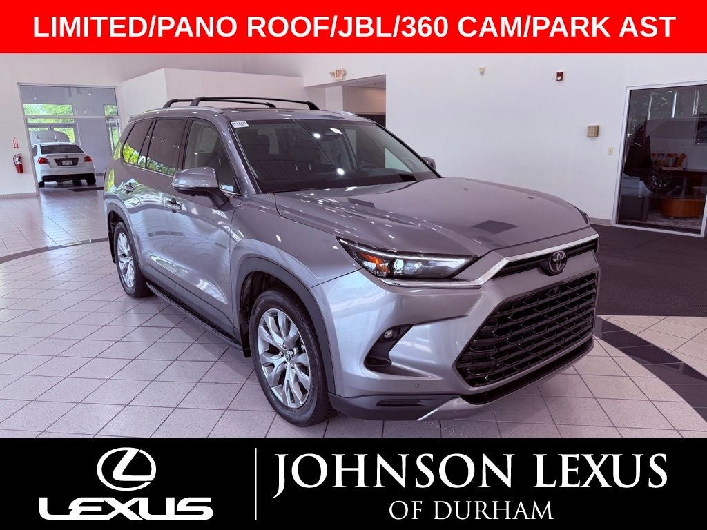 2025 Toyota Grand Highlander Limited PANO ROOF/JBL/360 CAM/BLIND SPOT