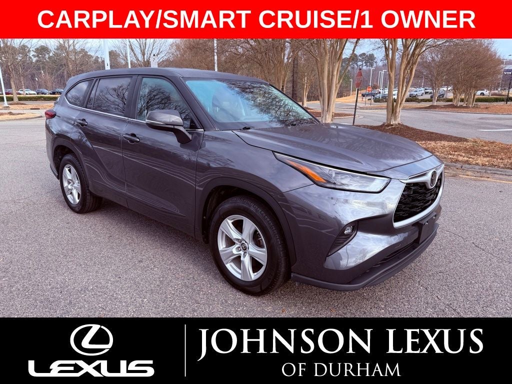 2023 Toyota Highlander LE CARPLAY/SMART CRUISE/1 OWNER/CLEAN CARFAX