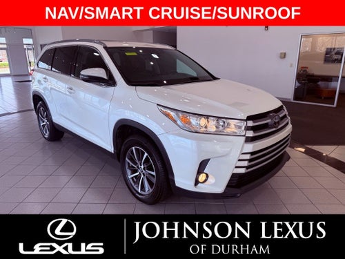 2019 Toyota Highlander XLE SUNROOF/NAV/SMART CRUISE/1 OWNER/ALL RECORDS