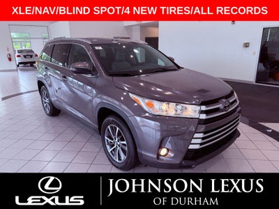 2019 Toyota Highlander XLE NAV/BLIND SPOT/SMART CRUISE/4 NEW TIRES