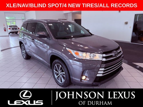 2019 Toyota Highlander XLE NAV/BLIND SPOT/SMART CRUISE/4 NEW TIRES