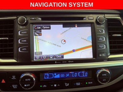 2019 Toyota Highlander XLE NAV/BLIND SPOT/SMART CRUISE/4 NEW TIRES