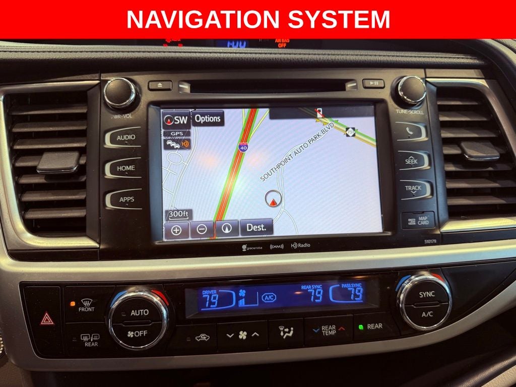 2018 Toyota Highlander XLE NAV/SMART CRUISE/BLIND SPOT/1 OWNER