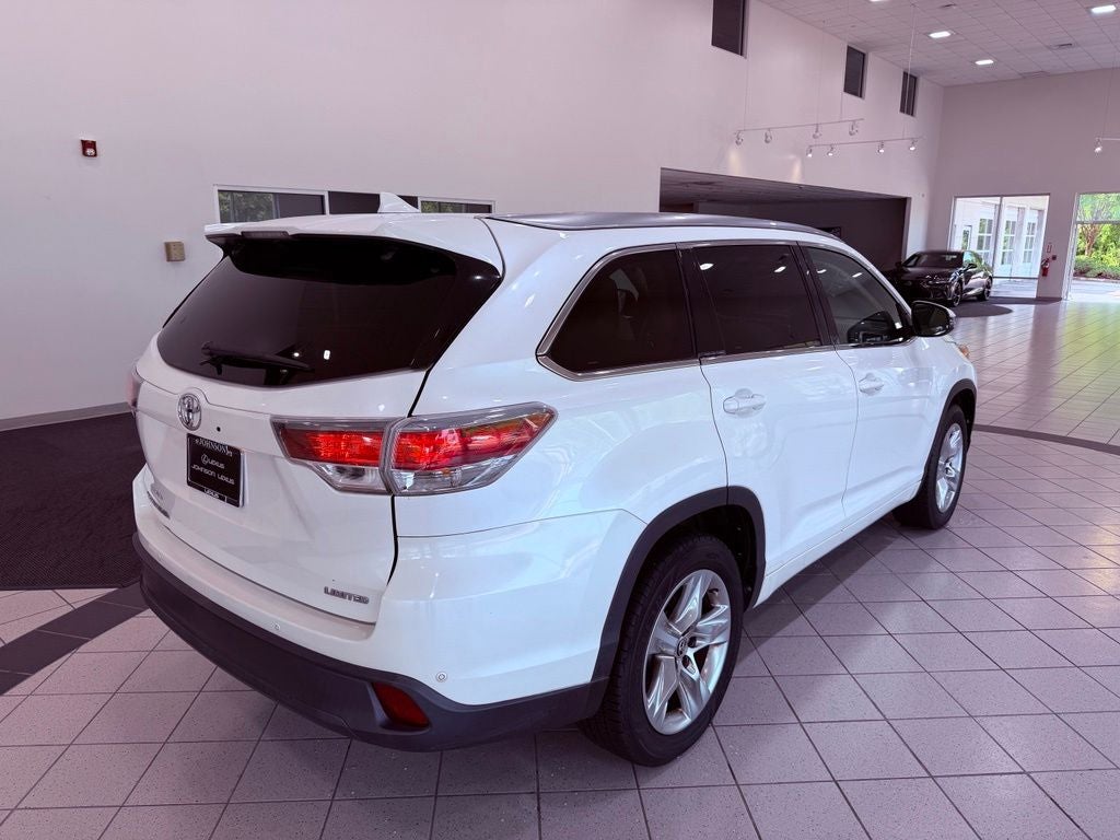 2016 Toyota Highlander Limited SUNROOF/JBL/CAPTAIN'S/BLIND SPOT/PARK AST/
