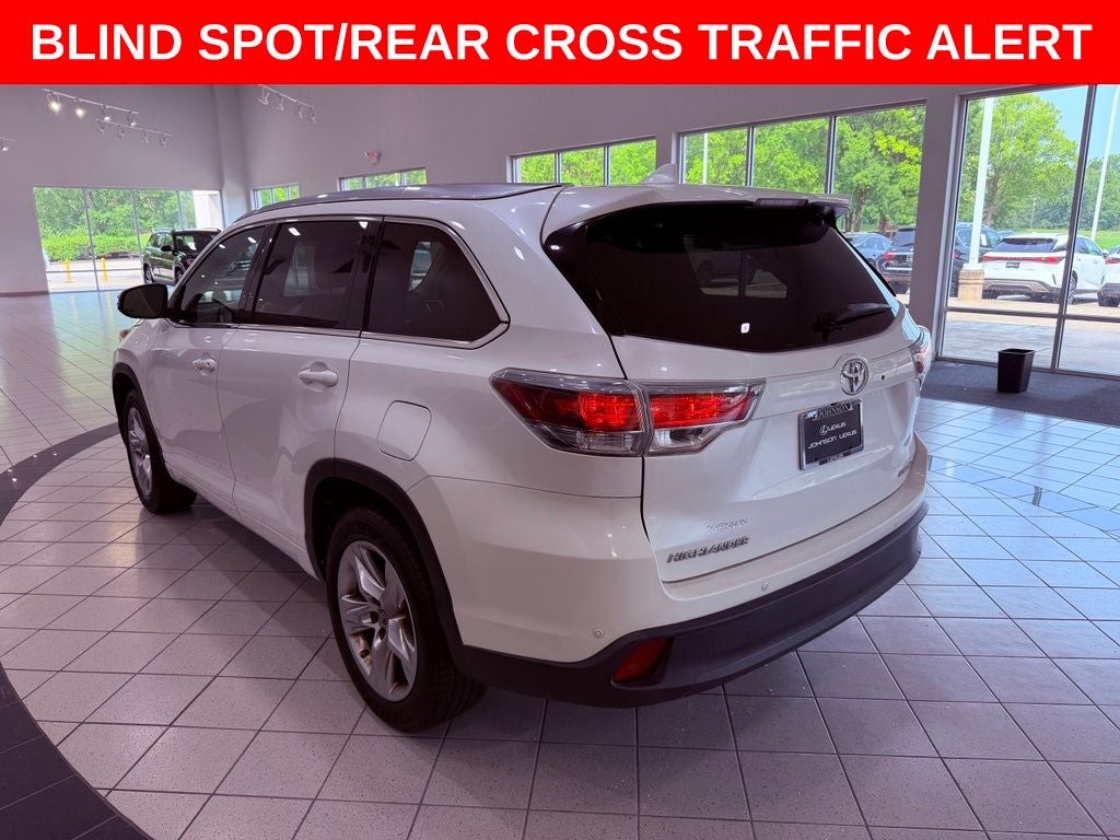 2016 Toyota Highlander Limited SUNROOF/JBL/CAPTAIN'S/BLIND SPOT/PARK AST/