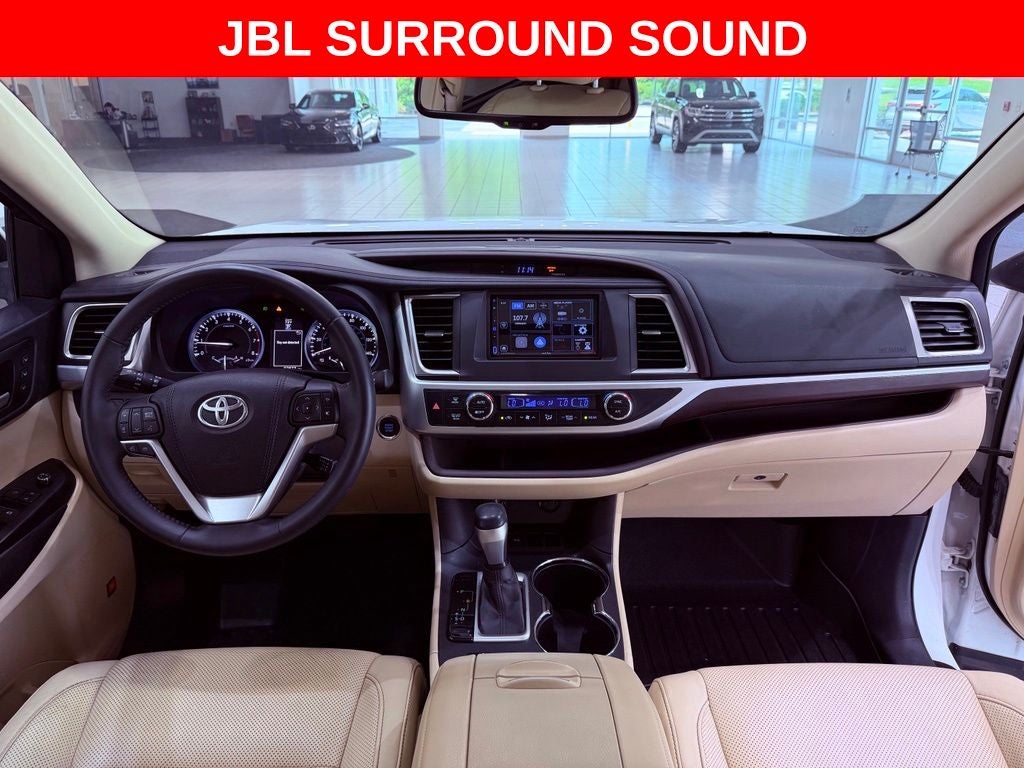 2016 Toyota Highlander Limited SUNROOF/JBL/CAPTAIN'S/BLIND SPOT/PARK AST/