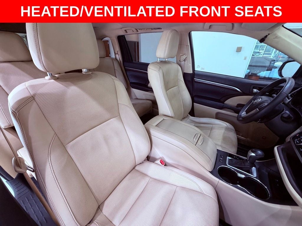 2016 Toyota Highlander Limited SUNROOF/JBL/CAPTAIN'S/BLIND SPOT/PARK AST/
