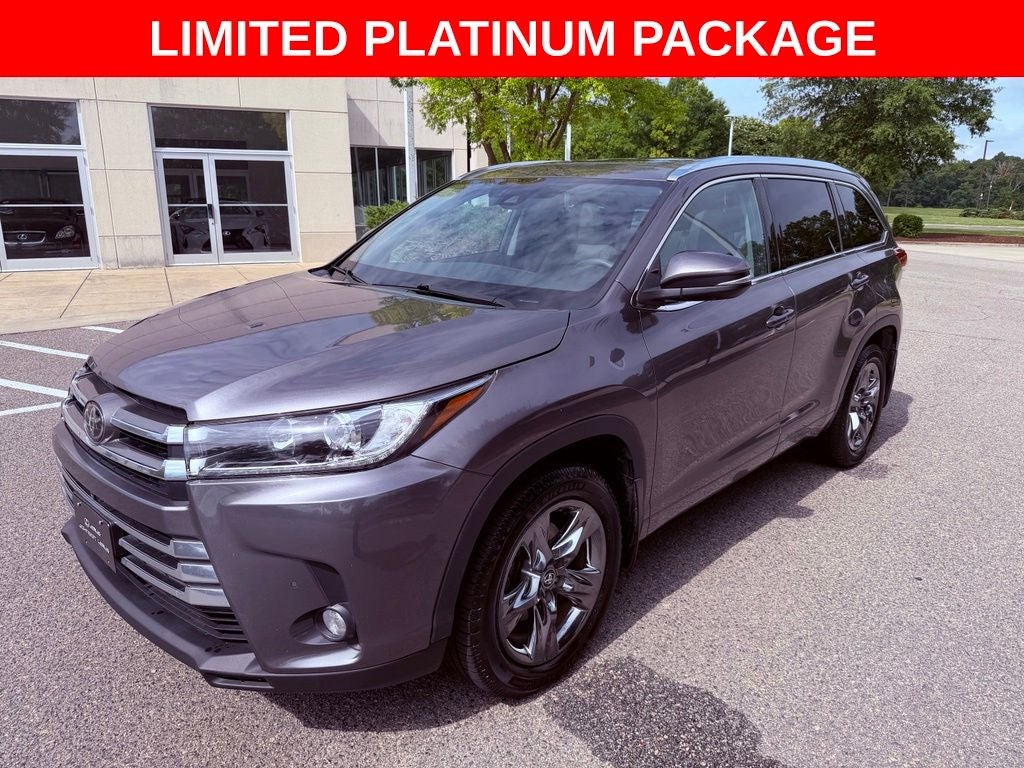 2018 Toyota Highlander Limited Platinum PANO ROOF/JBL/360 CAM/NAVIGATION