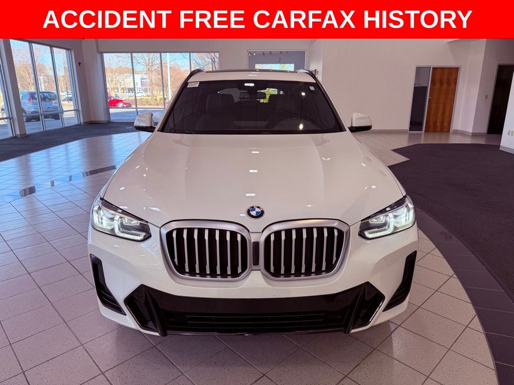 2022 BMW X3 sDrive30i M-SPORT PKG 2/PANO ROOF/PARK AST/NAV/CLEAN CARFAX