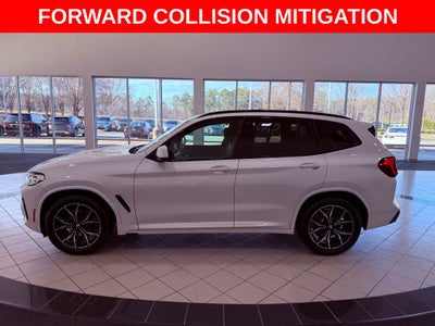 2022 BMW X3 sDrive30i M-SPORT PKG 2/PANO ROOF/PARK AST/NAV/CLEAN CARFAX