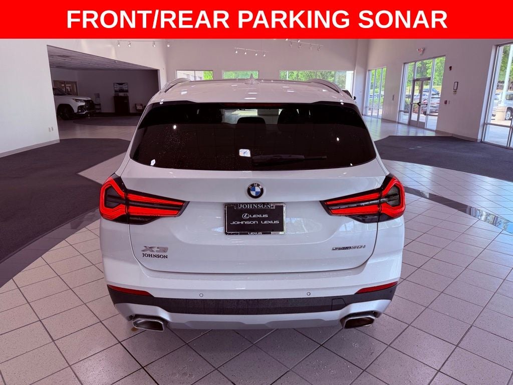 2022 BMW X3 sDrive30i PREMIUM PKG/PANO ROOF/BLIND SPOT/PARK AST