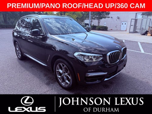 2020 BMW X3 xDrive30i PREMIUM/LUXURY/PANOROOF/HEAD UP/360CAM/DRIVE AST