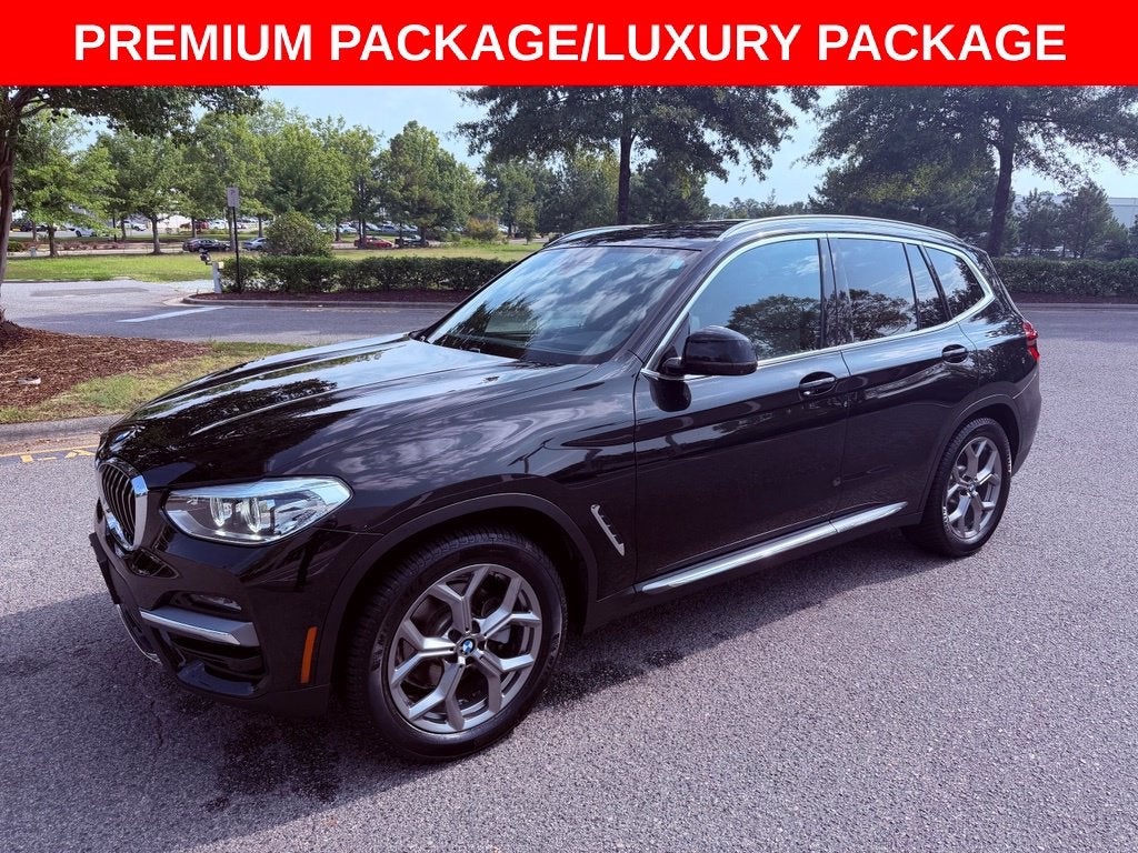 2020 BMW X3 xDrive30i PREMIUM/LUXURY/PANOROOF/HEAD UP/360CAM/DRIVE AST