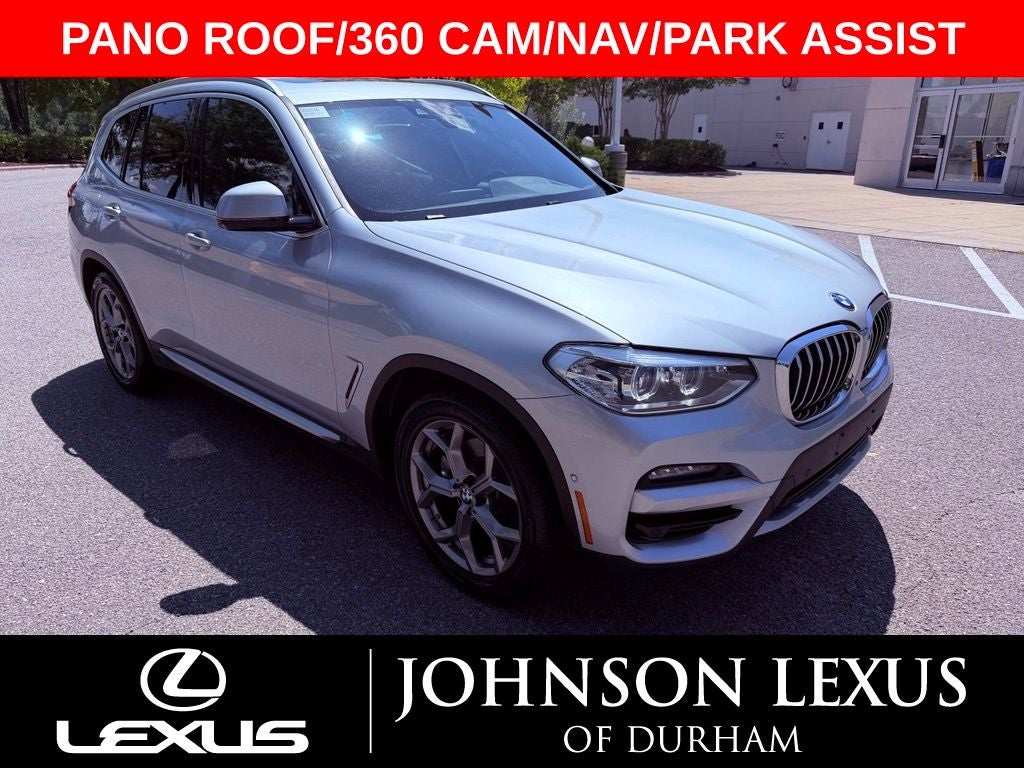 2021 BMW X3 xDrive30i PANO ROOF/360 CAM/NAV/PARK AST/CONVENIENCE PKG