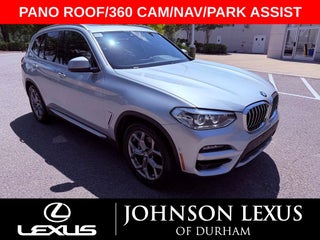2021 BMW X3 xDrive30i PANO ROOF/360 CAM/NAV/PARK AST/CONVENIENCE PKG