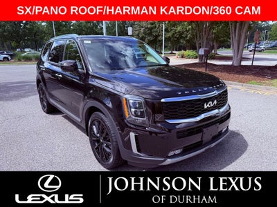 2022 Kia Telluride SX PANO ROOF/HARMAN KARDON/360 CAM/NAV/SMART CRUISE