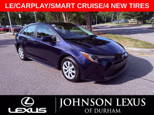 2023 Toyota Corolla LE CARPLAY/SMART CRUISE/4 NEW TIRES/ALL RECORDS