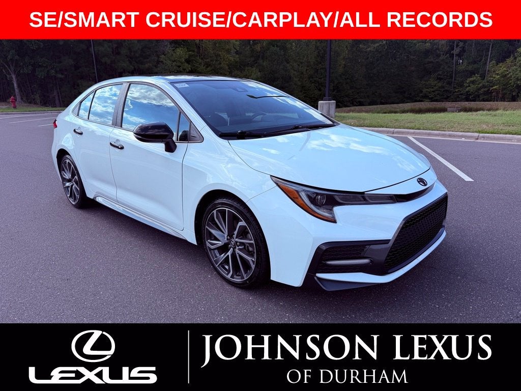 2021 Toyota Corolla SE SMART CRUISE/CARPLAY/CLEAN CARFAX/ALL RECORDS