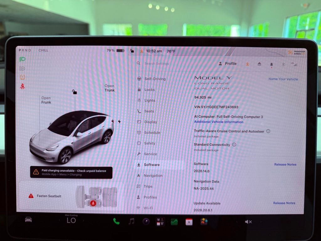 2021 Tesla Model Y Long Range FULL SELF DRIVING (SUBSCRIPTION)/NAV/360 CAM