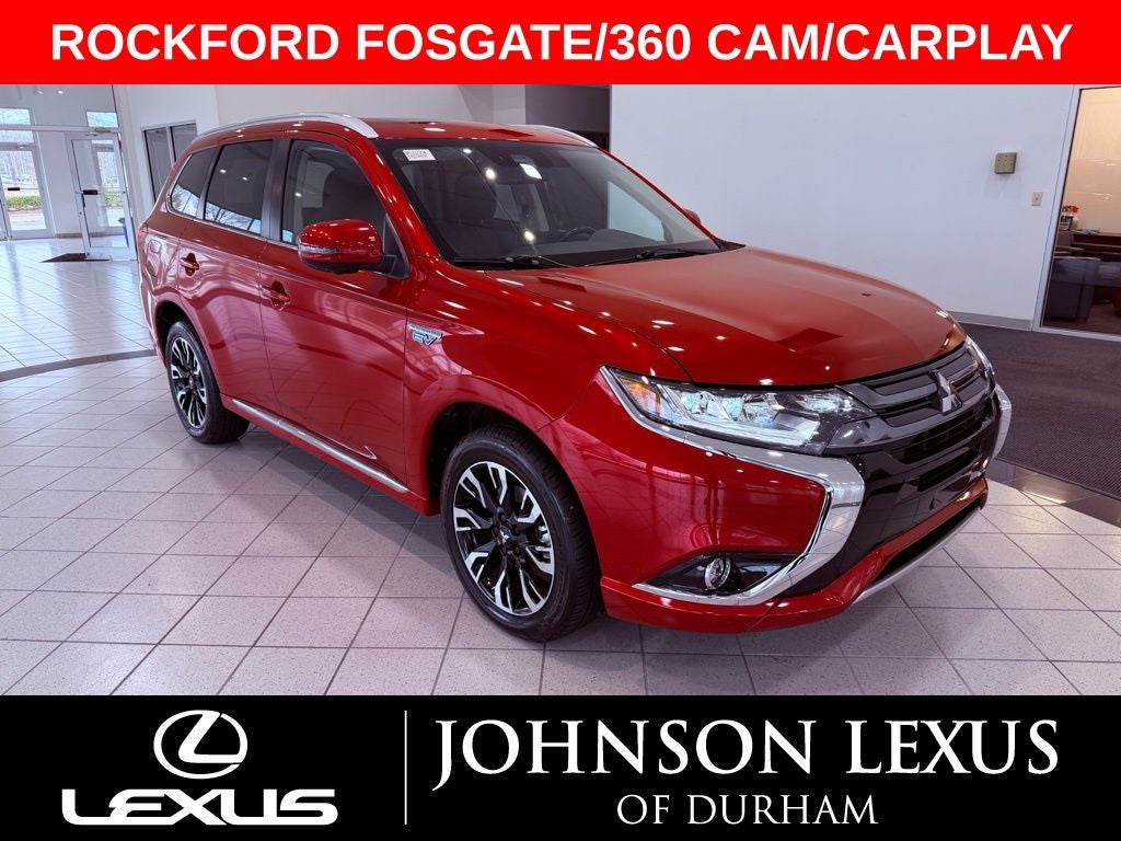 2018 Mitsubishi Outlander PHEV GT ROCKFORD FOSGATE/360 CAM/32,955 MILES