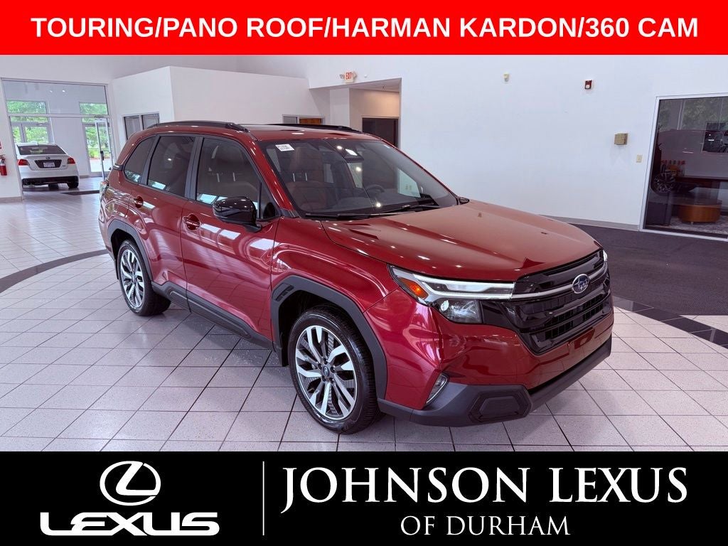 2025 Subaru Forester Touring PANO ROOF/HARMAN KARDON/360 CAM/NAV/PARK AST