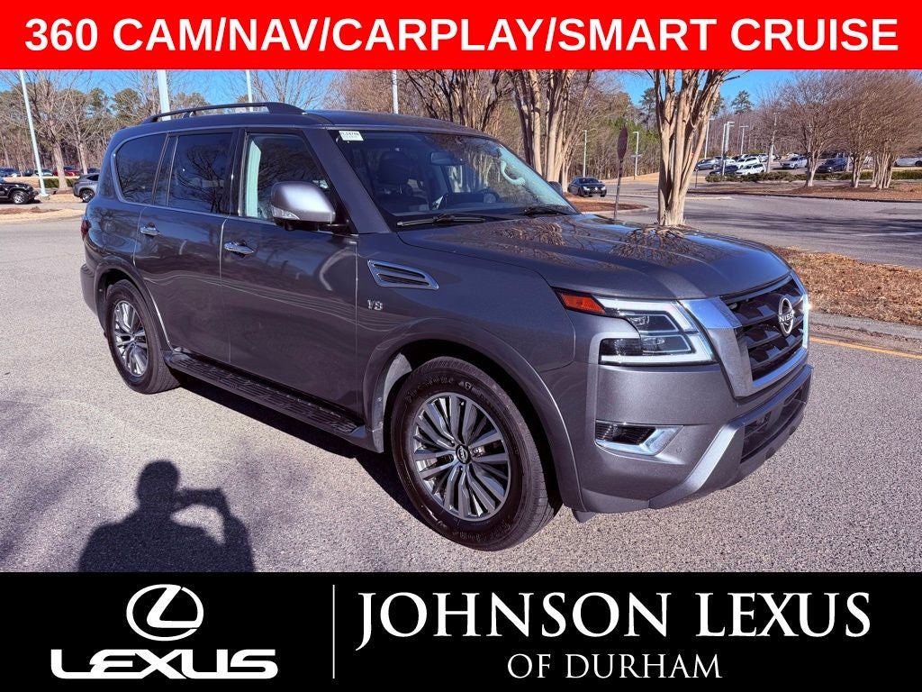 2021 Nissan Armada SL 360 CAM/NAV/CARPLAY/PARK AST/CLEAN CARFAX