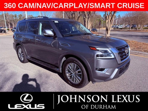 2021 Nissan Armada SL 360 CAM/NAV/CARPLAY/PARK AST/CLEAN CARFAX