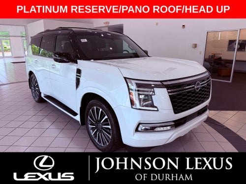 2025 Nissan Armada Platinum Reserve PANO ROOF/HEAD UP/360 CAM/PARK AST