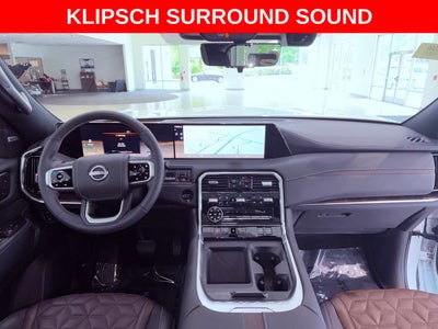 2025 Nissan Armada Platinum Reserve PANO ROOF/HEAD UP/360 CAM/PARK AST